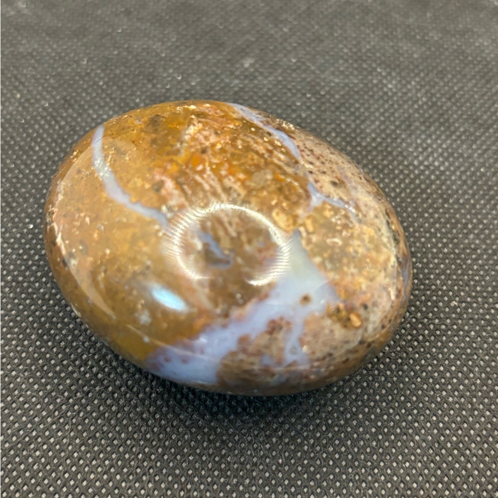 Jasper palm stone crystal